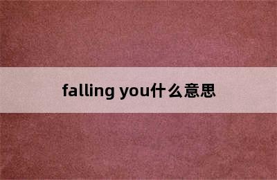 falling you什么意思